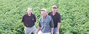 Gerrit, Randy and William Visser